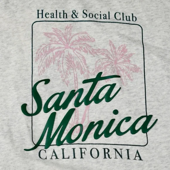 Abercrombie & Fitch Santa Monica Graphic Sweatshirt Soft A&F Collection – Size L - Picture 6 of 17